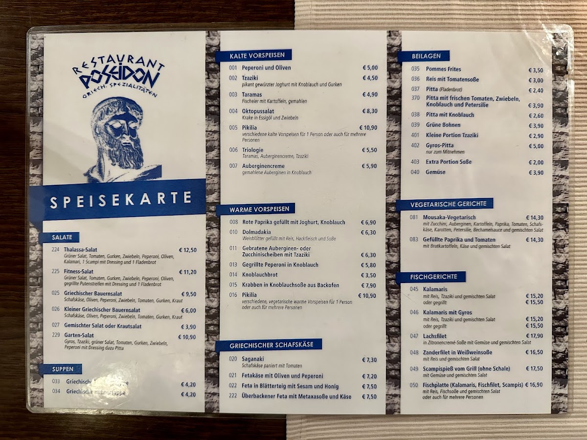 Menu Restaurant Poseidon-2